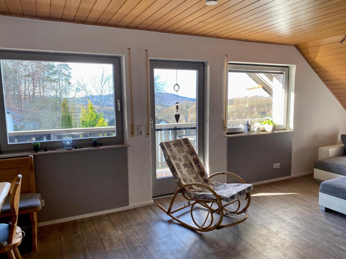 Ferienwohnung Mit Ausblick Mombris Exterior photo